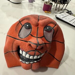 Vintage Halloween basketball mask